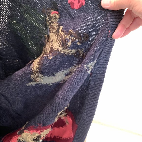 Northern Reflections cotton cardigan sweater size L dogs and puppies - Picture 13 of 16